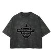 Playera Boxy Fit Mineral Wash 265 grs 🔥 NEW PRODUCT 🔥 Miniatura