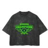Playera Boxy Fit Mineral Wash 265 grs 🔥 NEW PRODUCT 🔥 Miniatura