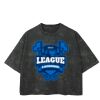Playera Boxy Fit Mineral Wash 265 grs 🔥 NEW PRODUCT 🔥 Miniatura