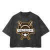 Playera Boxy Fit Mineral Wash 265 grs 🔥 NEW PRODUCT 🔥 Miniatura
