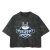 Playera Boxy Fit Mineral Wash 265 grs 🔥 NEW PRODUCT 🔥 Miniatura