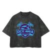 Playera Boxy Fit Mineral Wash 265 grs 🔥 NEW PRODUCT 🔥 Miniatura