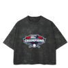 Playera Boxy Fit Mineral Wash 265 grs 🔥 NEW PRODUCT 🔥 Miniatura