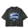 Playera Boxy Fit Mineral Wash 265 grs 🔥 NEW PRODUCT 🔥 Miniatura