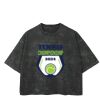 Playera Boxy Fit Mineral Wash 265 grs 🔥 NEW PRODUCT 🔥 Miniatura