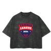 Playera Boxy Fit Mineral Wash 265 grs 🔥 NEW PRODUCT 🔥 Miniatura