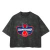Playera Boxy Fit Mineral Wash 265 grs 🔥 NEW PRODUCT 🔥 Miniatura