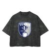 Playera Boxy Fit Mineral Wash 265 grs 🔥 NEW PRODUCT 🔥 Miniatura