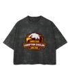 Playera Boxy Fit Mineral Wash 265 grs 🔥 NEW PRODUCT 🔥 Miniatura
