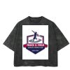 Playera Boxy Fit Mineral Wash 265 grs 🔥 NEW PRODUCT 🔥 Miniatura