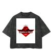 Playera Boxy Fit Mineral Wash 265 grs 🔥 NEW PRODUCT 🔥 Miniatura