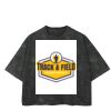 Playera Boxy Fit Mineral Wash 265 grs 🔥 NEW PRODUCT 🔥 Miniatura