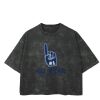 Playera Boxy Fit Mineral Wash 265 grs 🔥 NEW PRODUCT 🔥 Miniatura