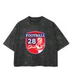 Playera Boxy Fit Mineral Wash 265 grs 🔥 NEW PRODUCT 🔥 Miniatura