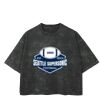 Playera Boxy Fit Mineral Wash 265 grs 🔥 NEW PRODUCT 🔥 Miniatura