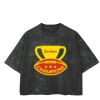 Playera Boxy Fit Mineral Wash 265 grs 🔥 NEW PRODUCT 🔥 Miniatura