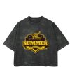 Playera Boxy Fit Mineral Wash 265 grs 🔥 NEW PRODUCT 🔥 Miniatura