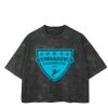 Playera Boxy Fit Mineral Wash 265 grs 🔥 NEW PRODUCT 🔥 Miniatura