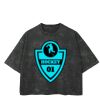 Playera Boxy Fit Mineral Wash 265 grs 🔥 NEW PRODUCT 🔥 Miniatura
