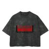 Playera Boxy Fit Mineral Wash 265 grs 🔥 NEW PRODUCT 🔥 Miniatura
