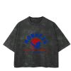 Playera Boxy Fit Mineral Wash 265 grs 🔥 NEW PRODUCT 🔥 Miniatura