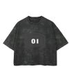 Playera Boxy Fit Mineral Wash 265 grs 🔥 NEW PRODUCT 🔥 Miniatura