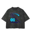 Playera Boxy Fit Mineral Wash 265 grs 🔥 NEW PRODUCT 🔥 Miniatura