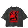 Playera Boxy Fit Mineral Wash 265 grs 🔥 NEW PRODUCT 🔥 Miniatura