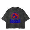 Playera Boxy Fit Mineral Wash 265 grs 🔥 NEW PRODUCT 🔥 Miniatura