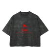 Playera Boxy Fit Mineral Wash 265 grs 🔥 NEW PRODUCT 🔥 Miniatura
