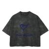 Playera Boxy Fit Mineral Wash 265 grs 🔥 NEW PRODUCT 🔥 Miniatura