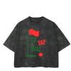 Playera Boxy Fit Mineral Wash 265 grs 🔥 NEW PRODUCT 🔥 Miniatura
