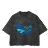 Playera Boxy Fit Mineral Wash 265 grs 🔥 NEW PRODUCT 🔥 Miniatura