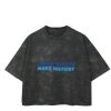 Playera Boxy Fit Mineral Wash 265 grs 🔥 NEW PRODUCT 🔥 Miniatura