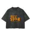 Playera Boxy Fit Mineral Wash 265 grs 🔥 NEW PRODUCT 🔥 Miniatura