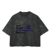 Playera Boxy Fit Mineral Wash 265 grs 🔥 NEW PRODUCT 🔥 Miniatura